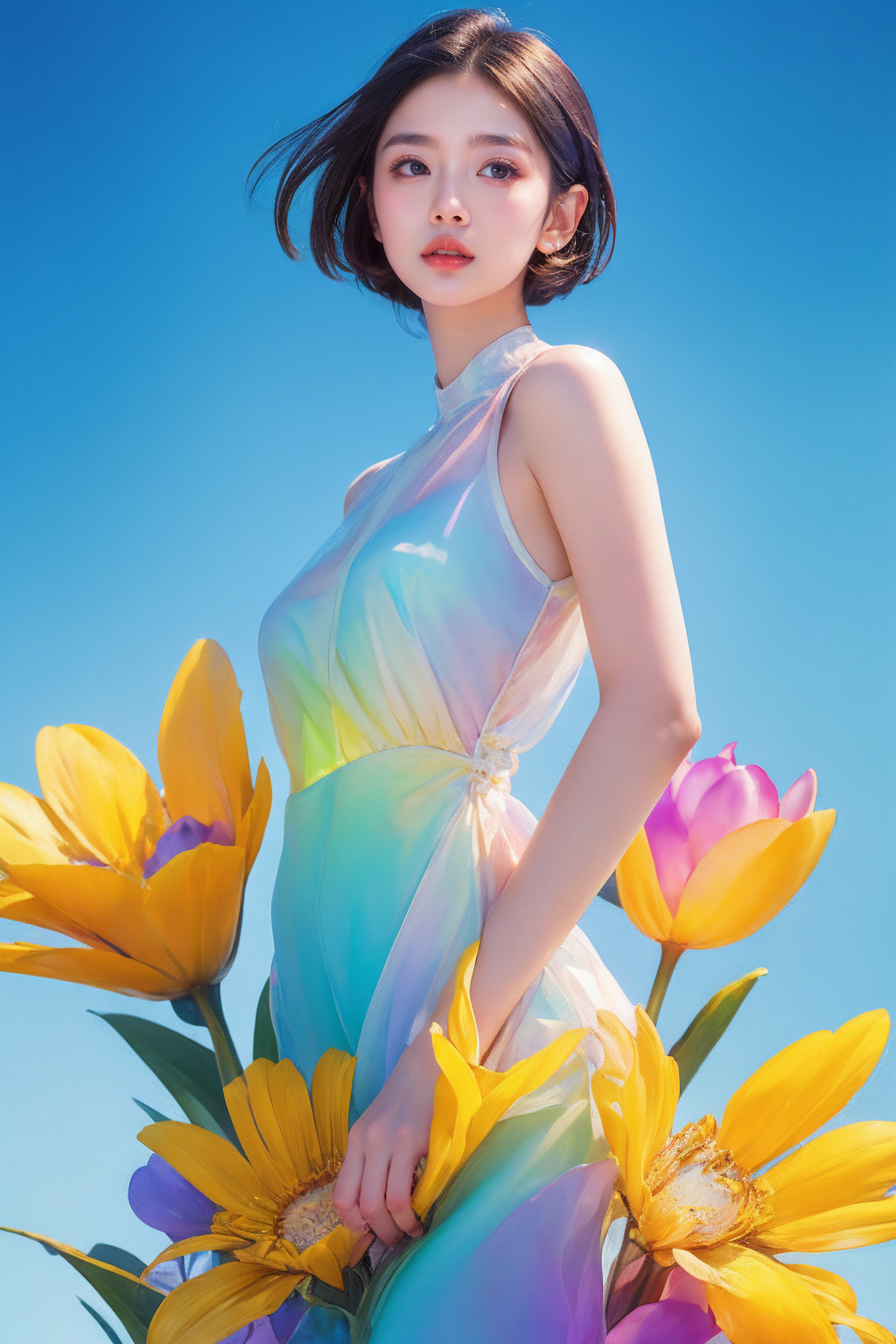 06728-763124854-1girl,realistic style with fantasy elements,high-definition,realistic Baby blue and light black,charming realistic characters,sh.png